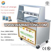 Factory direct sale fried ice cream roller machine